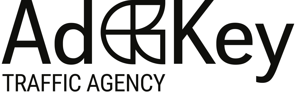 Ad key Traffic agency logo Black (2048x640)